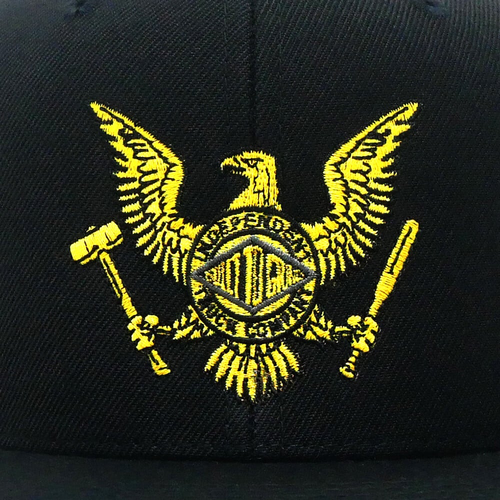  INDEPENDENT CAP インディペンデント キャップ TOOLS OF THE TRADE SNAPBACK BLACK スケートボード スケボー 4