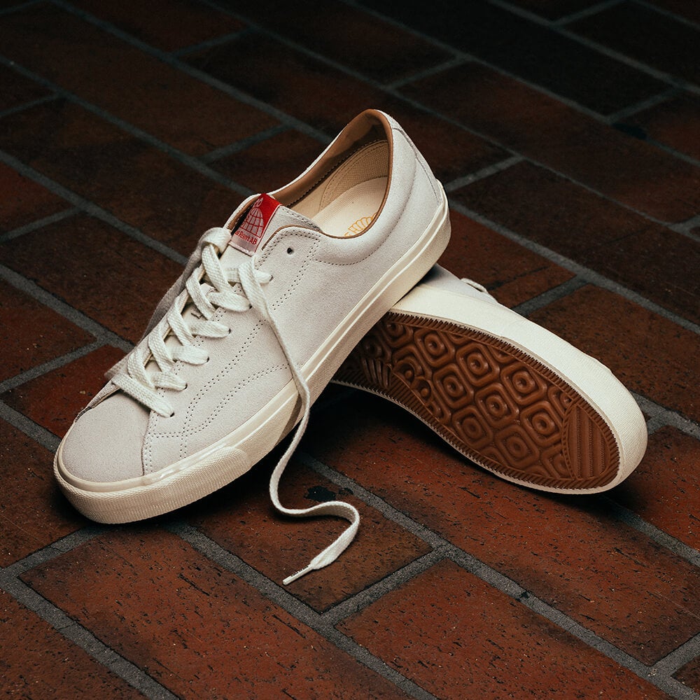 LAST RESORT AB SHOES ラストリゾートエービー シューズ スニーカー VM003 SUEDE LO WHITE/WHITE スケートボード スケボー　9
