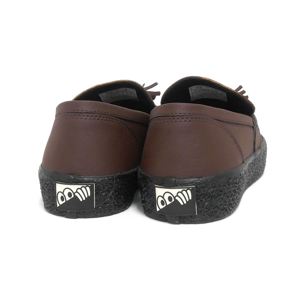 LAST RESORT AB SHOES ラストリゾートエービー シューズ スニーカー VM005 LOAFER LEATHER BROWN STONE/SEQUOIA/BLACK スケートボード スケボー 4