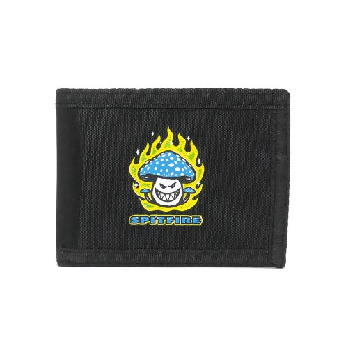SPITFIRE WALLET スピットファイヤー サイフ MUSHROOM BIGHEAD BI-FOLD WALLET BLACK スケートボード スケボー 1