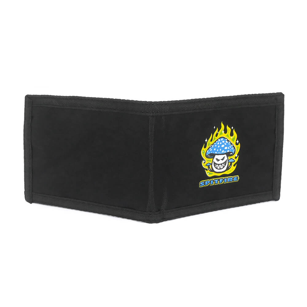 SPITFIRE WALLET スピットファイヤー サイフ MUSHROOM BIGHEAD BI-FOLD WALLET BLACK スケートボード スケボー 3