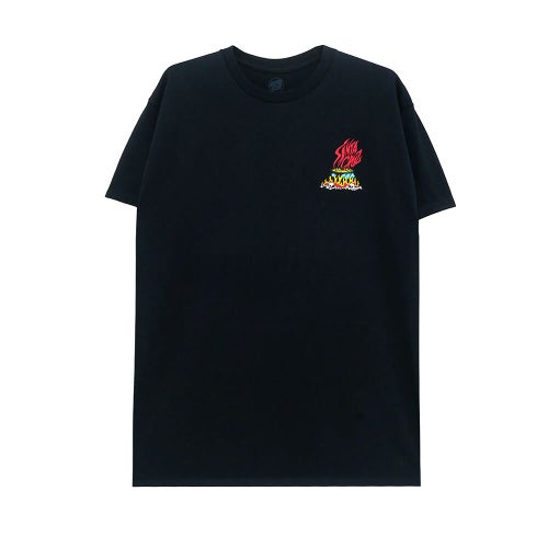 SANTA CRUZ T-SHIRT サンタクルーズ Tシャツ SALBA VOODOO FRAME BLACK スケートボード スケボー 1