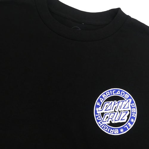SANTA CRUZ T-SHIRT サンタクルーズ Tシャツ LOCO DOT BLACK スケートボード スケボー 2