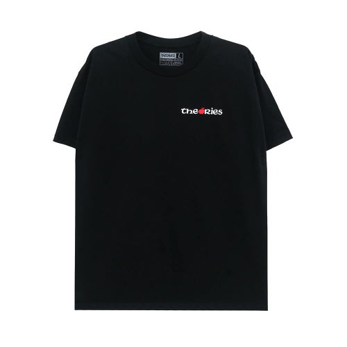 THEORIES T-SHIRT セオリーズ Tシャツ BIG APPLE BLACK スケートボード スケボー 1
