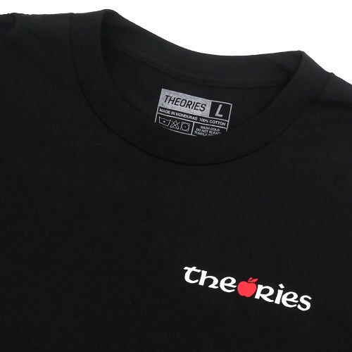 THEORIES T-SHIRT セオリーズ Tシャツ BIG APPLE BLACK スケートボード スケボー 2