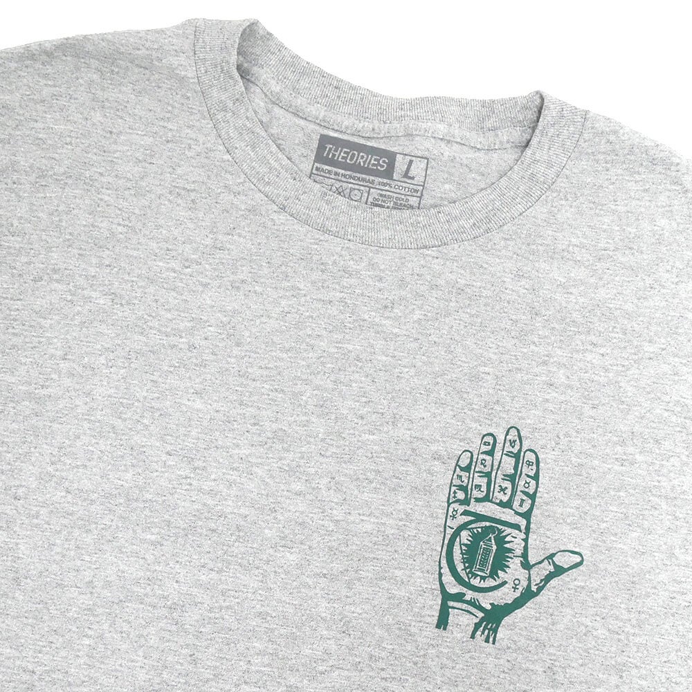 THEORIES LONG SLEEVE セオリーズ ロングスリーブTシャツ MYSTIC ADVISOR ASH スケートボード スケボー 2