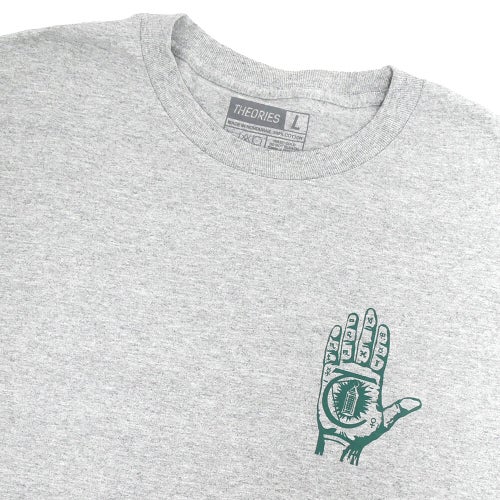 THEORIES LONG SLEEVE セオリーズ ロングスリーブTシャツ MYSTIC ADVISOR ASH スケートボード スケボー 2