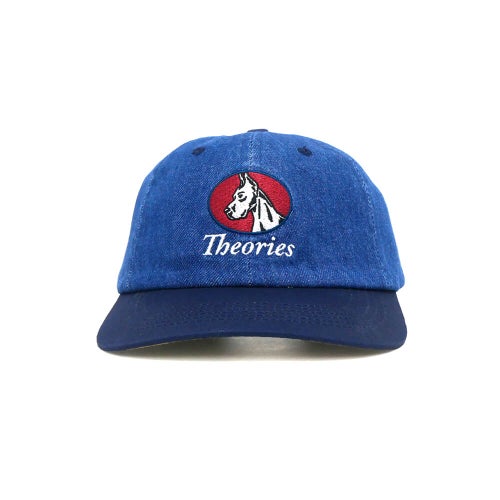 THEORIES CAP セオリーズ キャップ CHAMP STRAPBACK DENIM BLUE スケートボード スケボー 1
