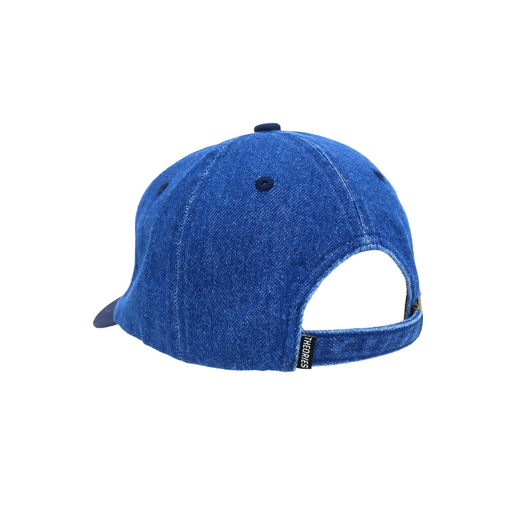 THEORIES CAP セオリーズ キャップ CHAMP STRAPBACK DENIM BLUE スケートボード スケボー 2