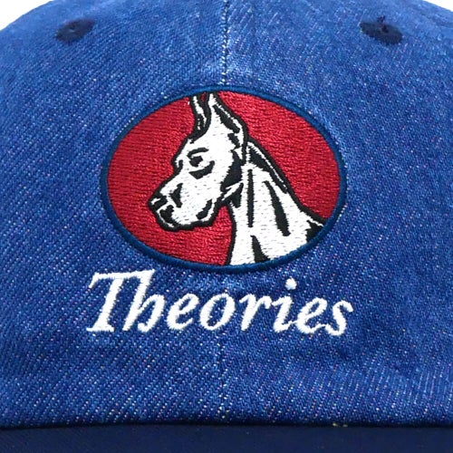 THEORIES CAP セオリーズ キャップ CHAMP STRAPBACK DENIM BLUE スケートボード スケボー 4
