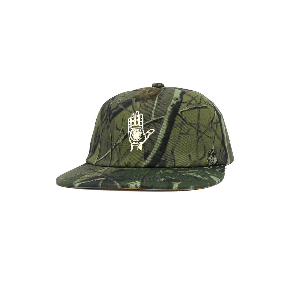 THEORIES CAP セオリーズ キャップ HAND OF THEORIES STRAPBACK TREE CAMO スケートボード スケボー 