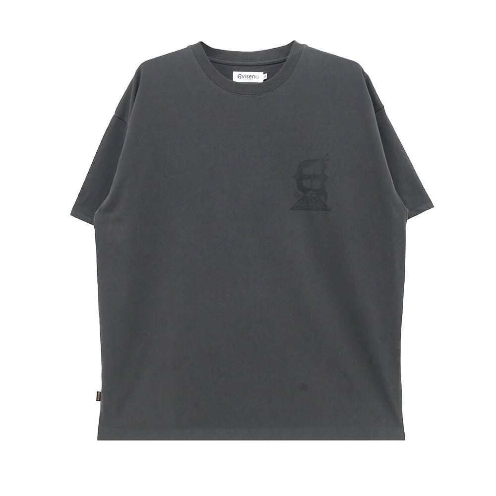 EVISEN T-SHIRT エビセン Tシャツ ATARI CHARCOAL スケートボード スケボー 1