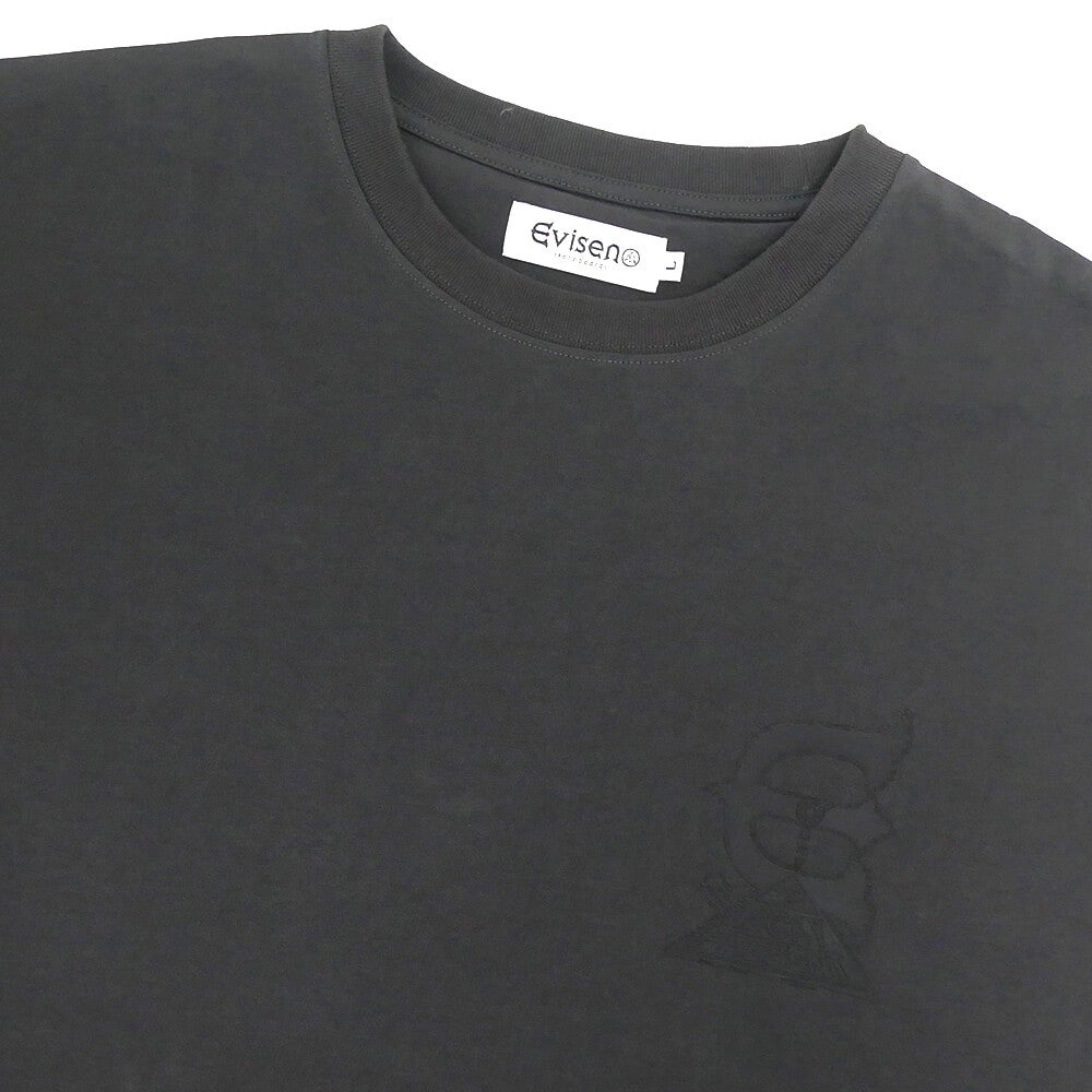 EVISEN T-SHIRT エビセン Tシャツ ATARI CHARCOAL スケートボード スケボー 2