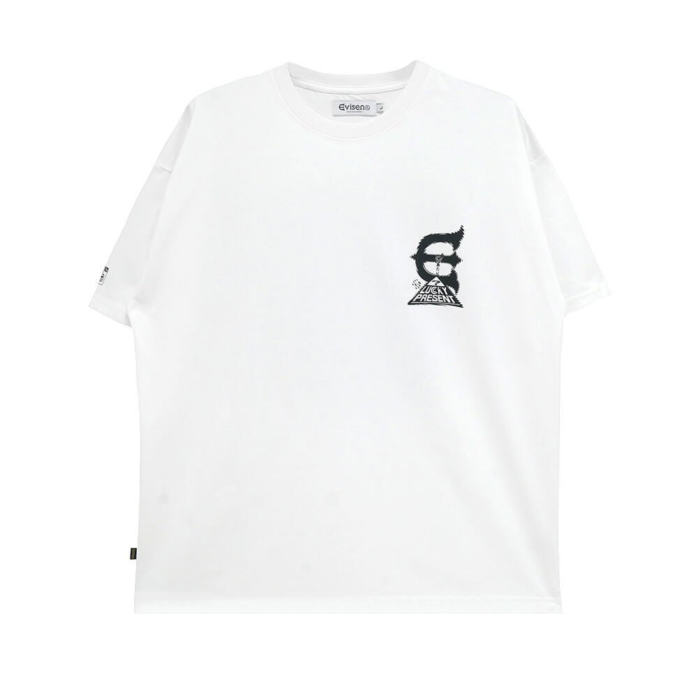 EVISEN T-SHIRT エビセン Tシャツ ATARI WHITE スケートボード スケボー 1
