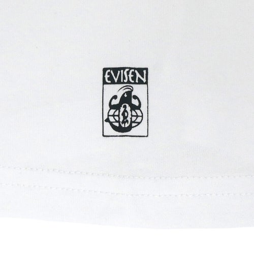 EVISEN T-SHIRT エビセン Tシャツ ATARI WHITE スケートボード スケボー 4