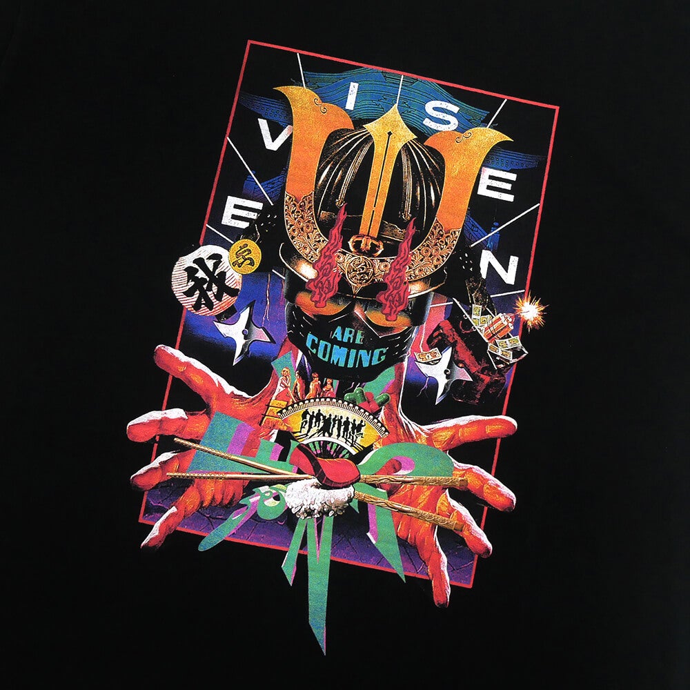 EVISEN T-SHIRT エビセン Tシャツ COMING BLACK スケートボード スケボー 1