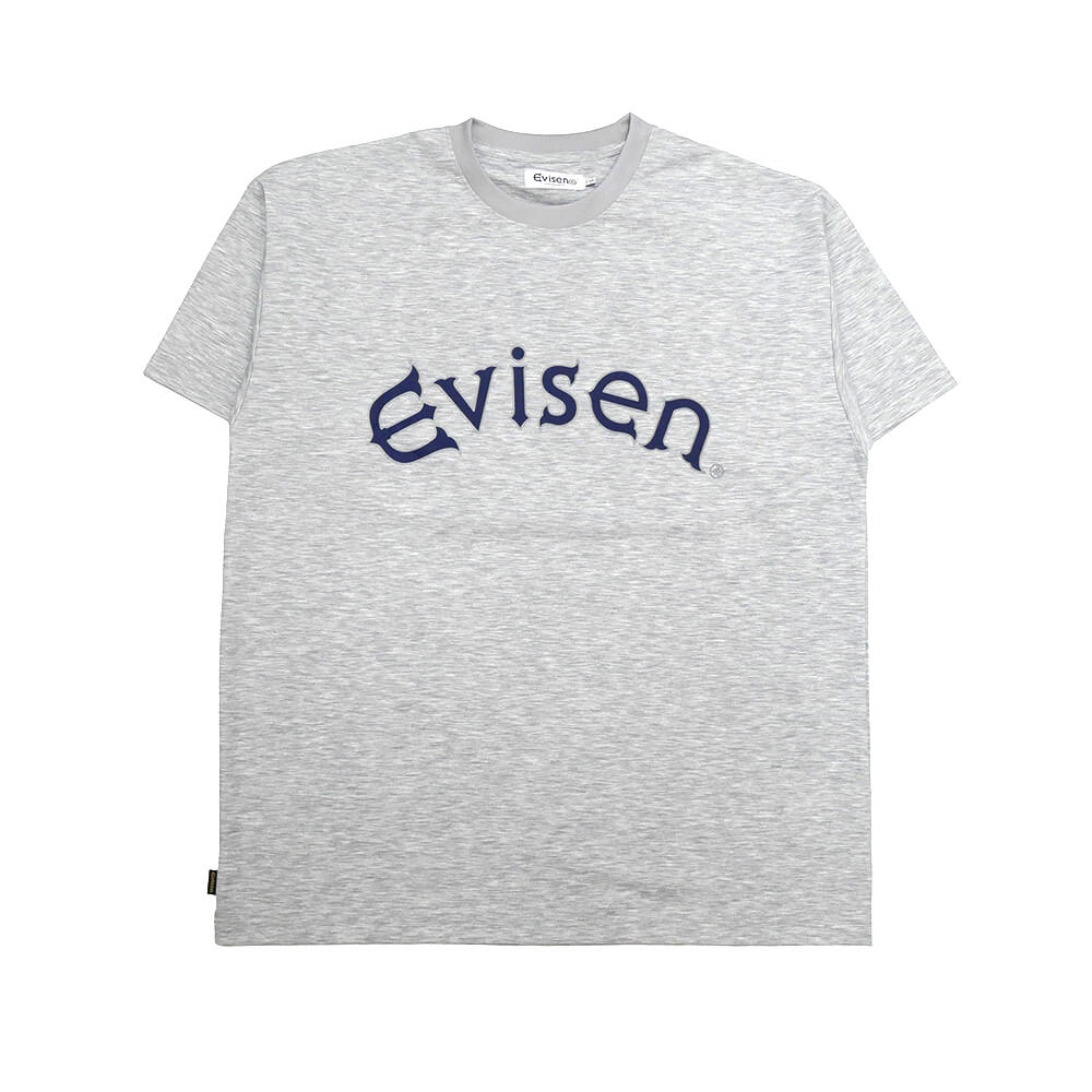 EVISEN T-SHIRT エビセン Tシャツ ARCH LOGO TECH GREY スケートボード スケボー 