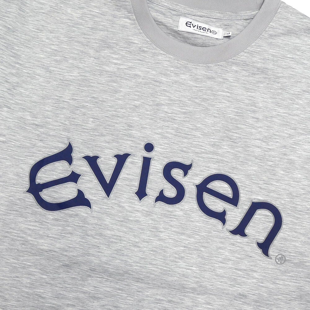EVISEN T-SHIRT エビセン Tシャツ ARCH LOGO TECH GREY スケートボード スケボー 1