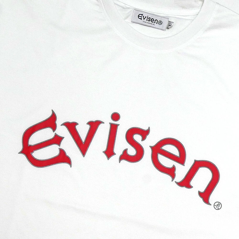 EVISEN T-SHIRT エビセン Tシャツ ARCH LOGO TECH WHITE スケートボード スケボー 1