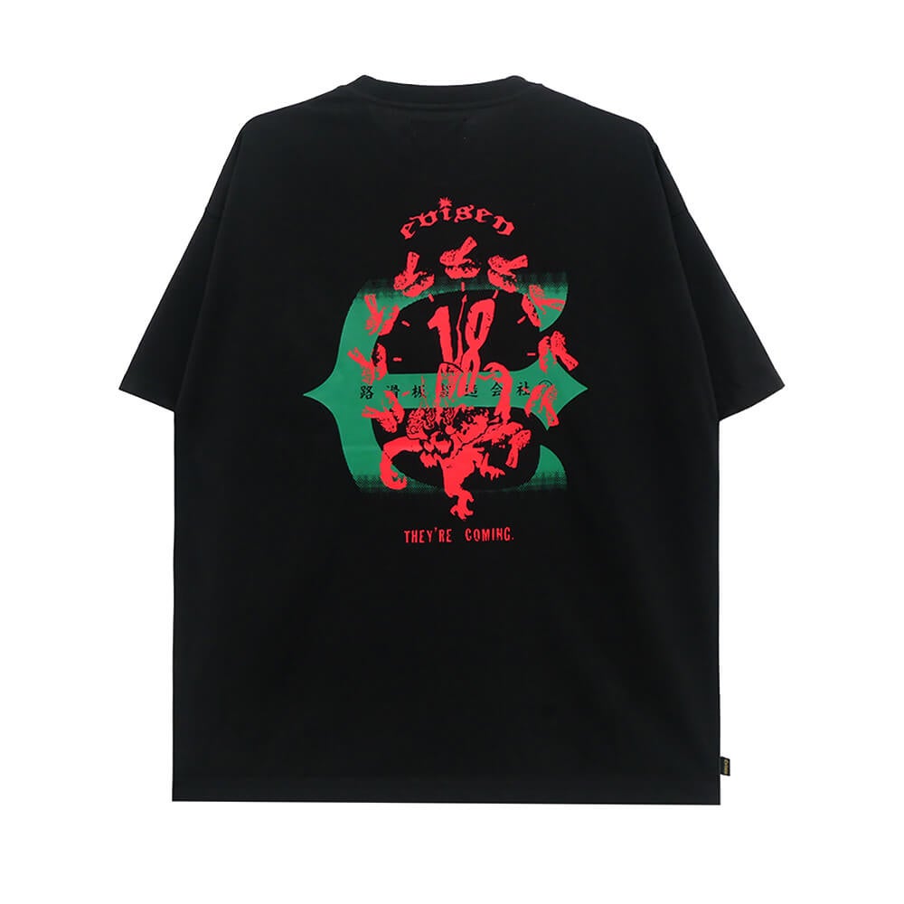EVISEN T-SHIRT エビセン Tシャツ 18 SUSHI BLACK スケートボード スケボー 