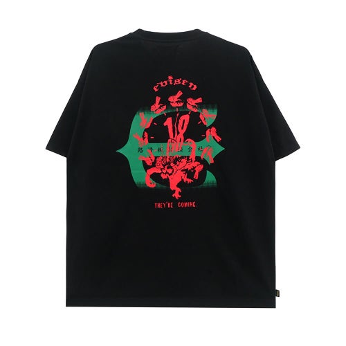 EVISEN T-SHIRT エビセン Tシャツ 18 SUSHI BLACK スケートボード スケボー 