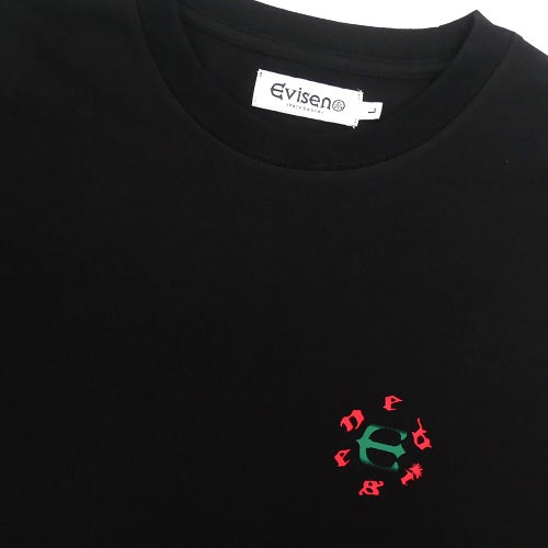 EVISEN T-SHIRT エビセン Tシャツ 18 SUSHI BLACK スケートボード スケボー 2