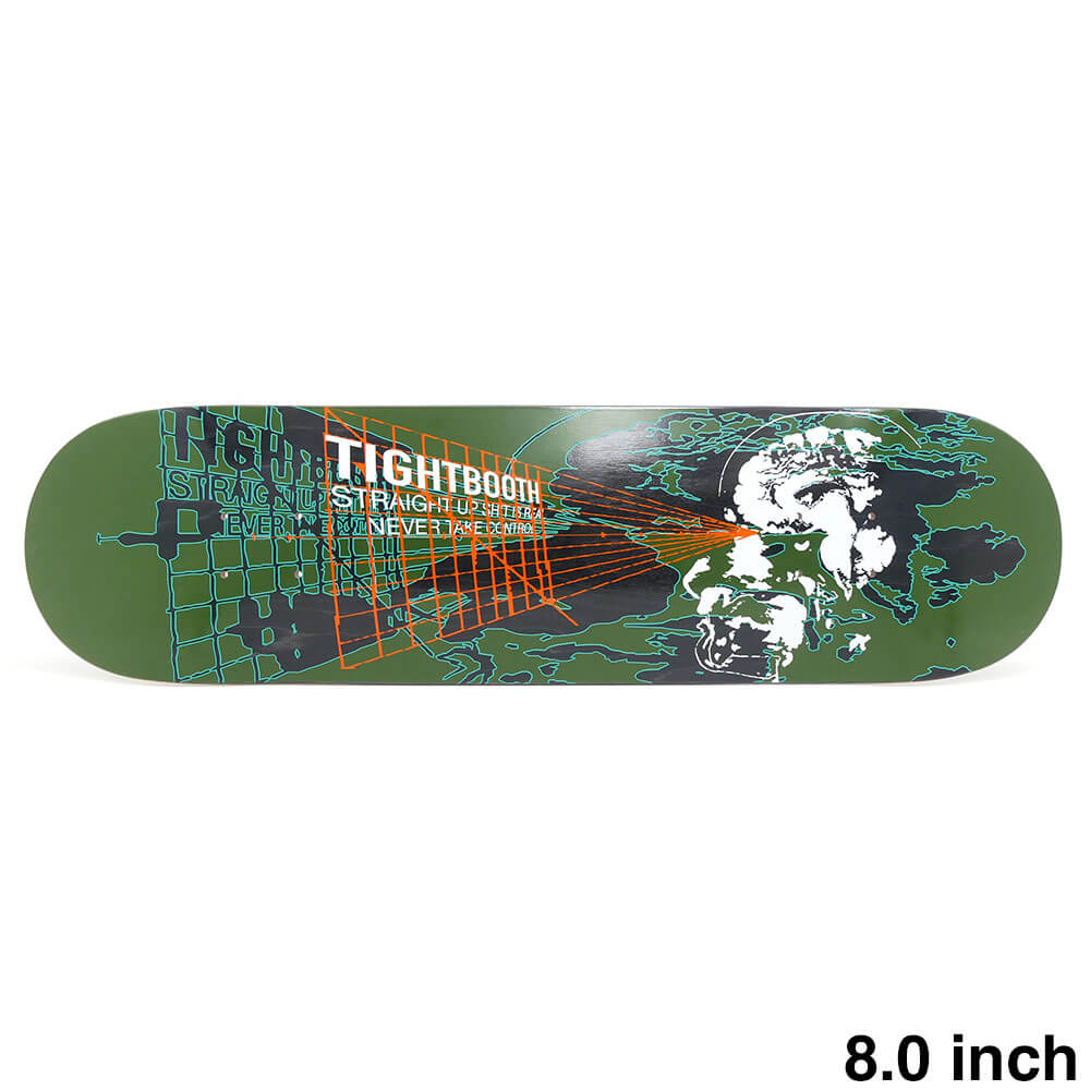 TIGHTBOOTH（TBPR）DECK タイトブース デッキ TEAM VISION 8.0 スケートボード スケボー 1