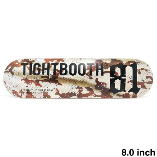 TIGHTBOOTH（TBPR）DECK タイトブース デッキ TEAM CODE 81 8.0 スケートボード スケボー 1