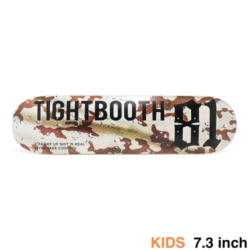 TIGHTBOOTH（TBPR）DECK タイトブース デッキ（子供用） TEAM CODE 81 7.3 スケートボード スケボー 1