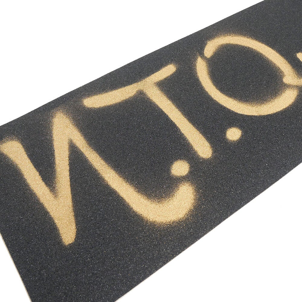 N.T.ORIGINAL DECKTAPE エヌティーオリジナル デッキテープ BIG LOGO STENCIL GRIPTAPE（9inch x 33inch）GOLD スケートボード スケボー 3