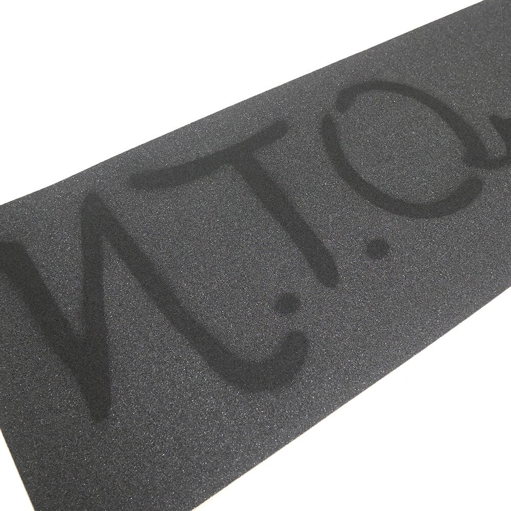 N.T.ORIGINAL DECKTAPE エヌティーオリジナル デッキテープ BIG LOGO STENCIL GRIPTAPE（9inch x 33inch）BLACK スケートボード スケボー 3