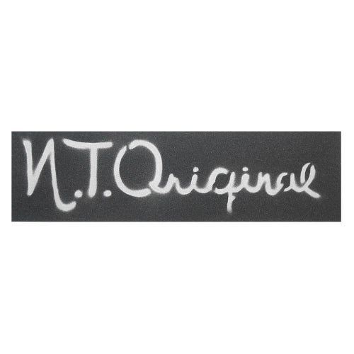 N.T.ORIGINAL DECKTAPE エヌティーオリジナル デッキテープ BIG LOGO STENCIL GRIPTAPE（9inch x 33inch）SILVER スケートボード スケボー 1