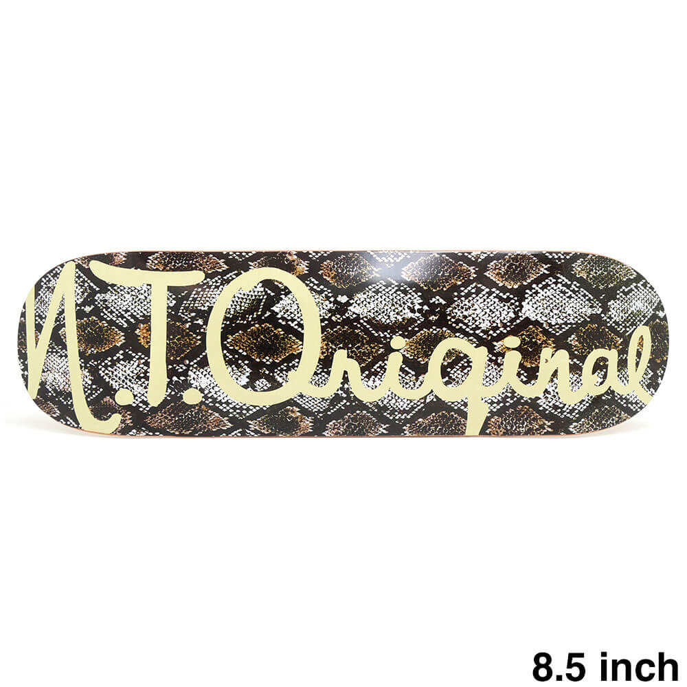N.T.ORIGINAL DECK エヌティーオリジナル デッキ TEAM LOGO SNAKE 8.5 スケートボード スケボー 1