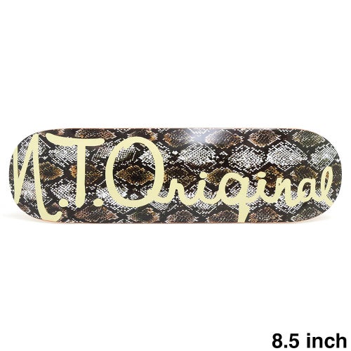 N.T.ORIGINAL DECK エヌティーオリジナル デッキ TEAM LOGO SNAKE 8.5 スケートボード スケボー 1