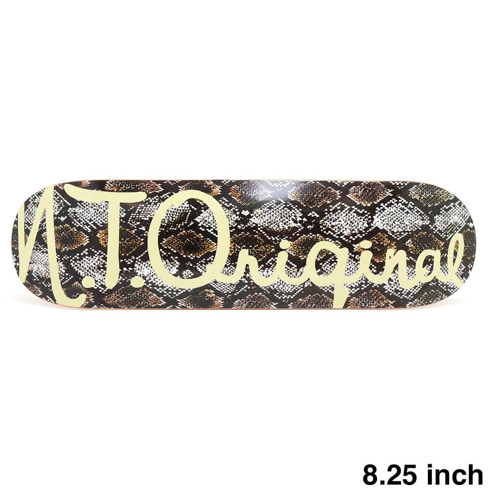 N.T.ORIGINAL DECK エヌティーオリジナル デッキ TEAM LOGO SNAKE 8.25 スケートボード スケボー 1