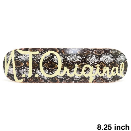 N.T.ORIGINAL DECK エヌティーオリジナル デッキ TEAM LOGO SNAKE 8.25 スケートボード スケボー 1