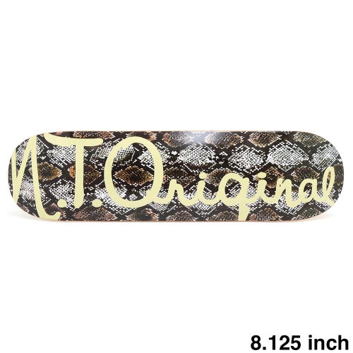 N.T.ORIGINAL DECK エヌティーオリジナル デッキ TEAM LOGO SNAKE 8.125 スケートボード スケボー 1