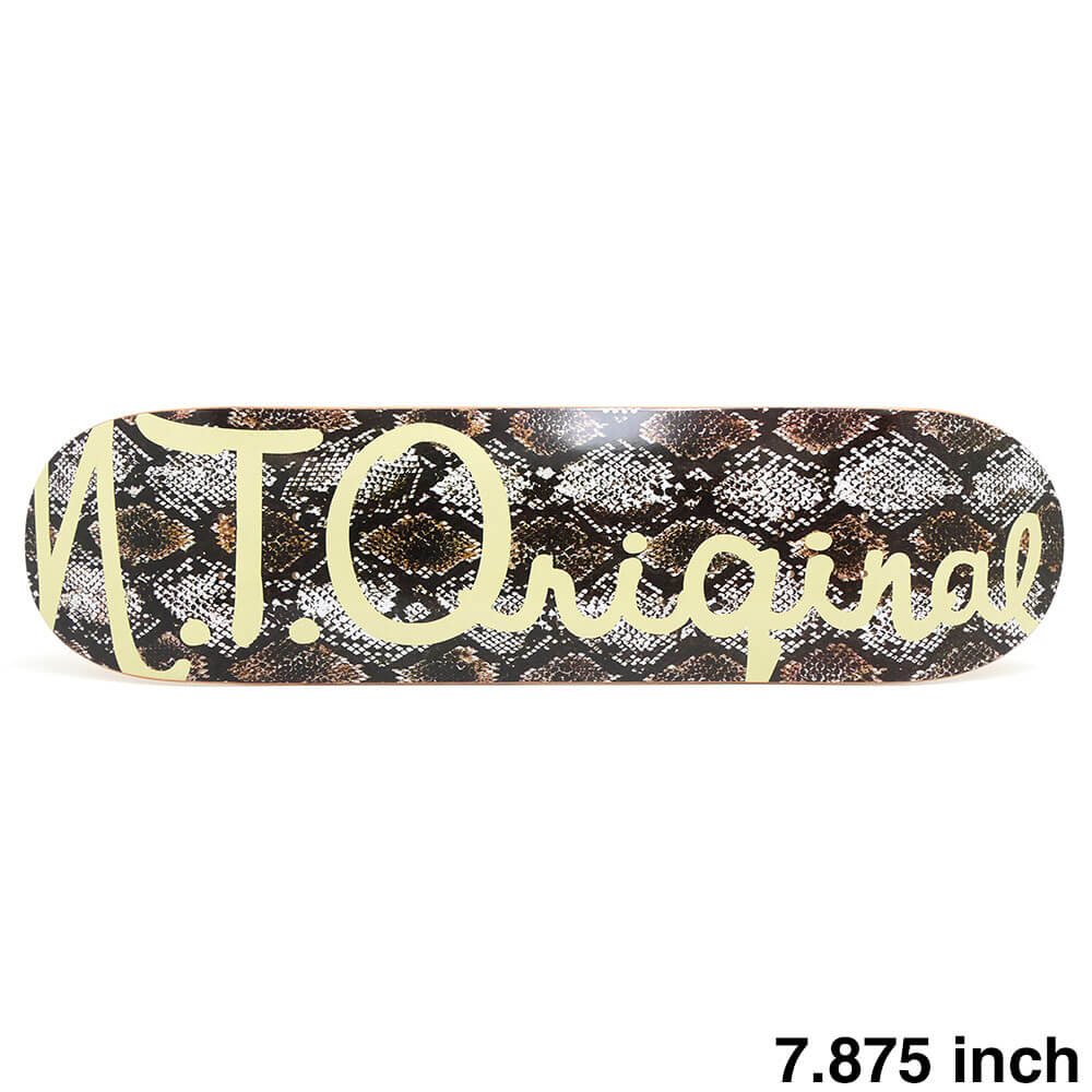 N.T.ORIGINAL DECK エヌティーオリジナル デッキ TEAM LOGO SNAKE 7.875 スケートボード スケボー 1