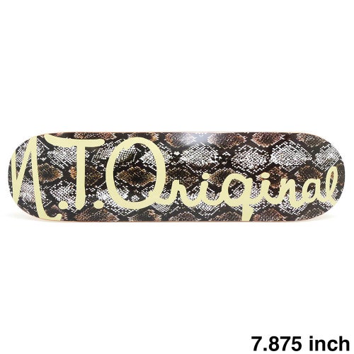 N.T.ORIGINAL DECK エヌティーオリジナル デッキ TEAM LOGO SNAKE 7.875 スケートボード スケボー 1