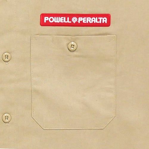 POWELL PERALTA SHORT SLEEVE SHIRTS パウエルペラルタ 半袖シャツ SUPREME WORK KHAKI スケートボード スケボー 3