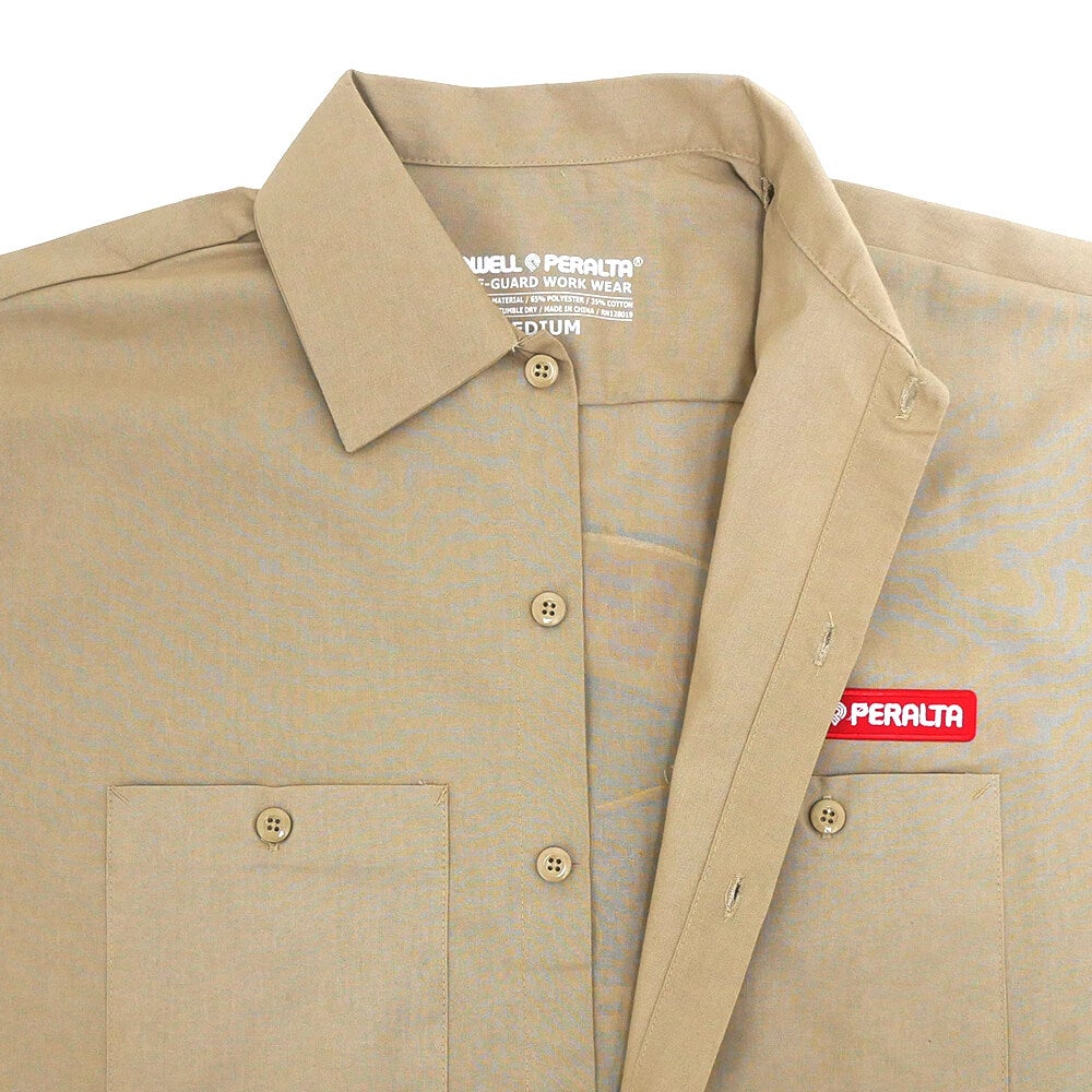 POWELL PERALTA SHORT SLEEVE SHIRTS パウエルペラルタ 半袖シャツ SUPREME WORK KHAKI スケートボード スケボー 4