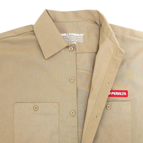 POWELL PERALTA SHORT SLEEVE SHIRTS パウエルペラルタ 半袖シャツ SUPREME WORK KHAKI スケートボード スケボー 4