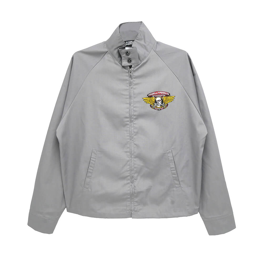 POWELL PERALTA JACKET パウエルペラルタ ジャケット OG WINGED RIPPER GREY スケートボード スケボー 1
