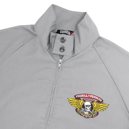 POWELL PERALTA JACKET パウエルペラルタ ジャケット OG WINGED RIPPER GREY スケートボード スケボー 2