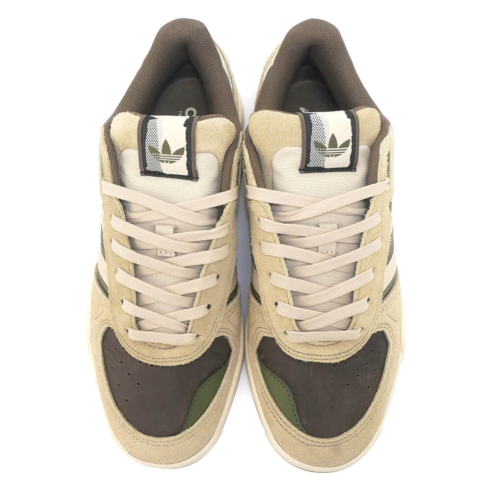 ADIDAS SKATEBOARDING SHOES アディダススケートボーディング シューズ スニーカー TEKKIRA CUP x MOMIJI BEIGE/BROWN KH6519 スケートボード スケボー 01