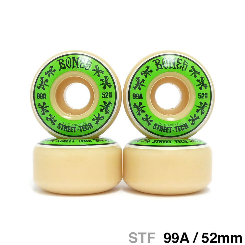 BONES WHEEL ボーンズ ウィール STF 99A V1 STANDARD 26 52mm スケートボード スケボー 1
