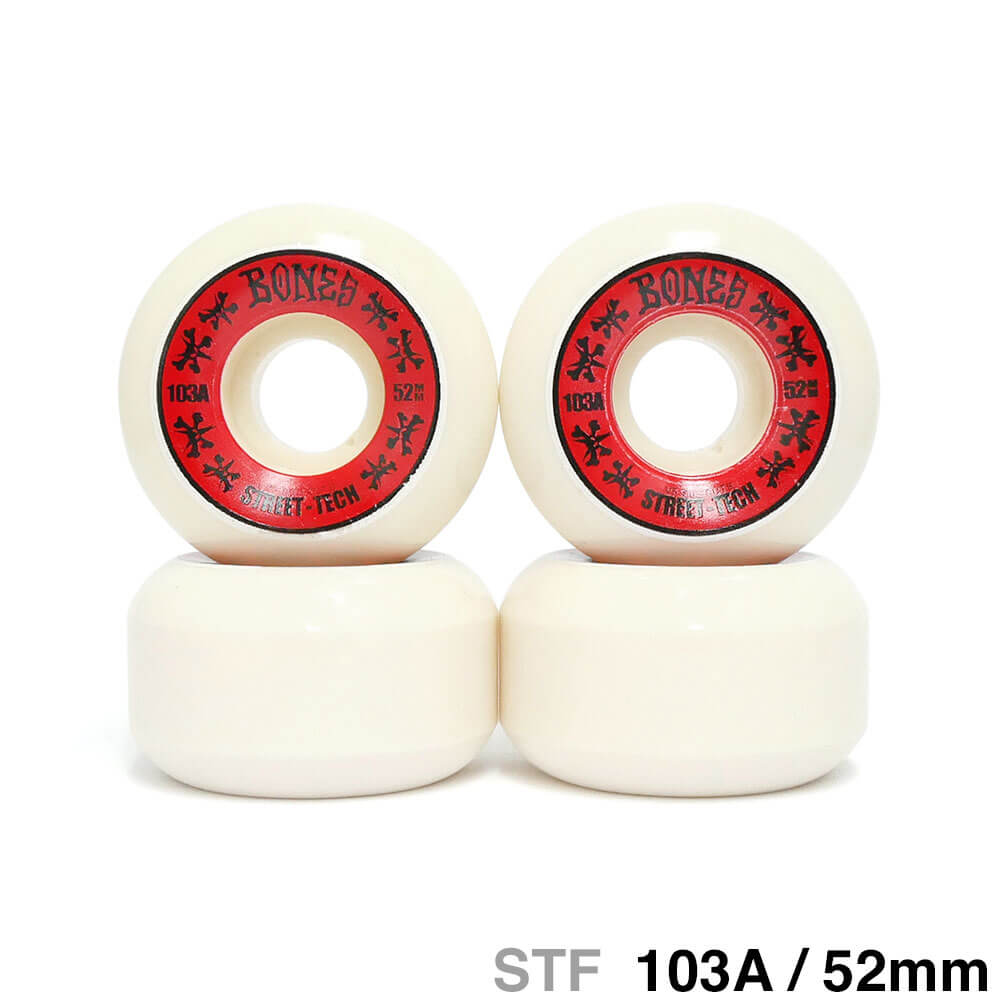 BONES 54mm STF 103A スケートボードウィール BONES WHEEL ボーンズ ウィール STF 103A V1（STANDARD）54mm スケート