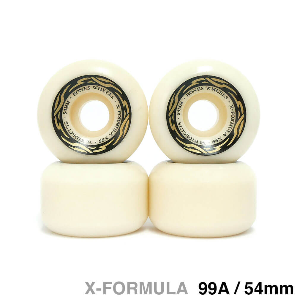 BONES WHEEL ボーンズ ウィール X-FORMULA 99A V6 WIDE-CUT 26 54mm スケートボード スケボー 1