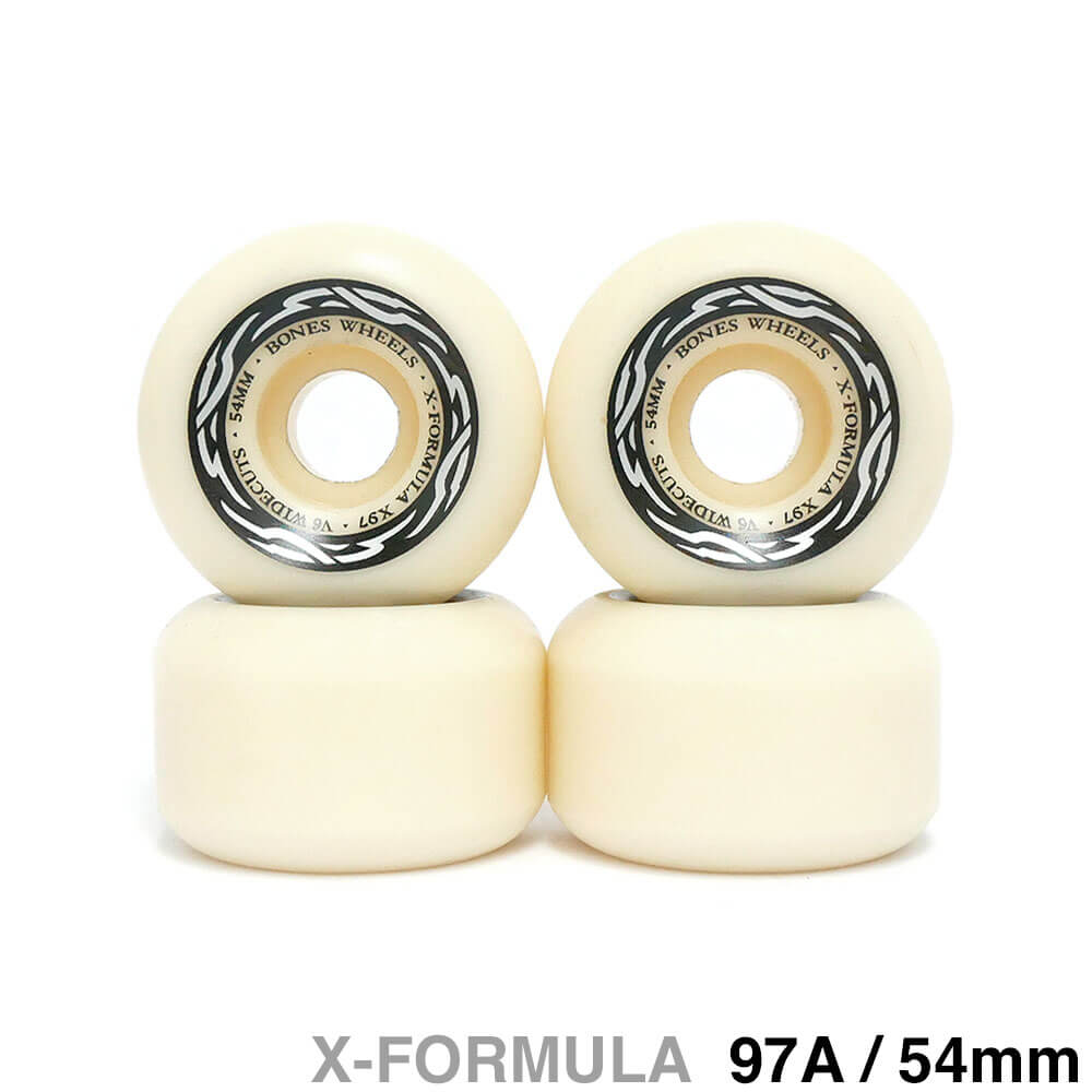BONES WHEEL ボーンズ ウィール X-FORMULA 97A V6 WIDE-CUT 26 54mm スケートボード スケボー 1