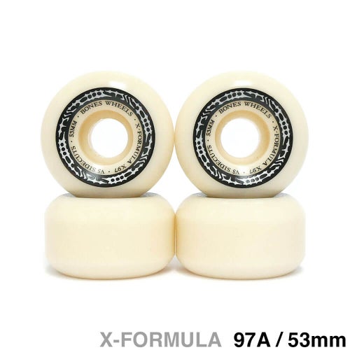 BONES WHEEL ボーンズ ウィール X-FORMULA 97A V5 SIDECUT 26 53mm スケートボード スケボー 1
